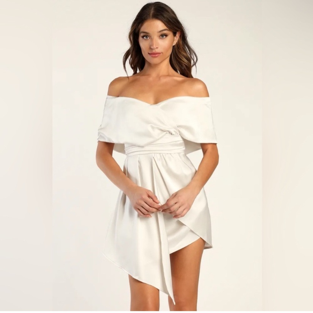 Lulus Always Celebrating Ivory Dress